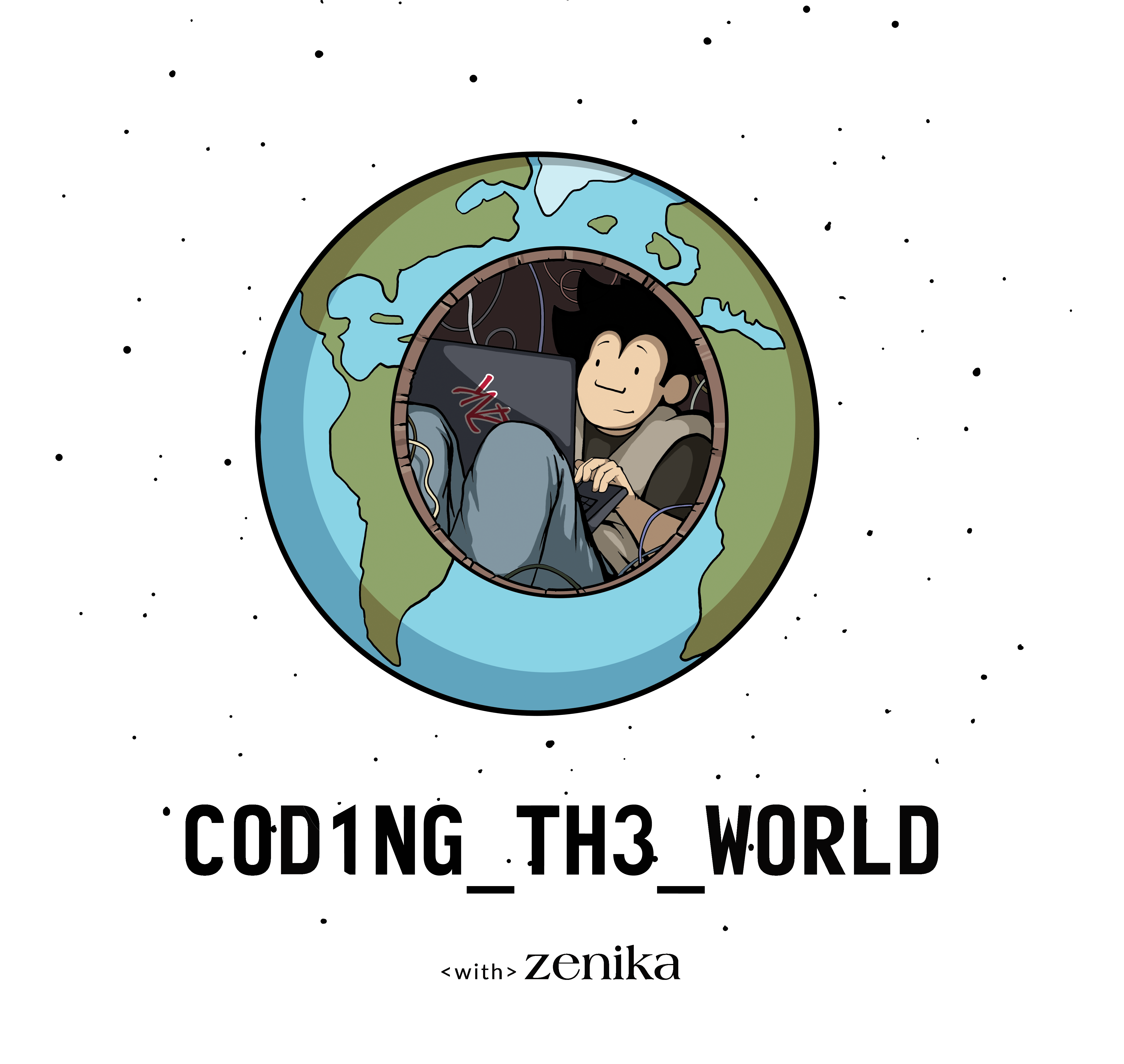 Coding the world with Zenika (fond blanc)